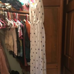 DOUBLE FRONT SLIT MAXI DRESS